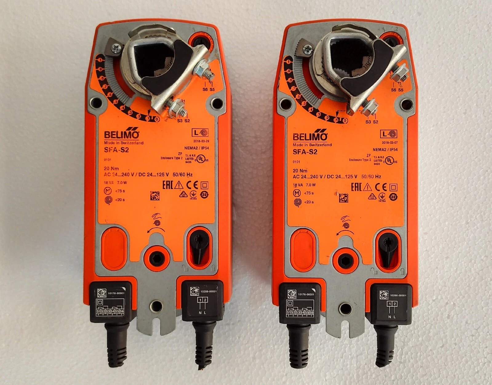 Belimo sfa-s2 / SFA-S2 Fire and smoke dampers / Spring-return actuator #3